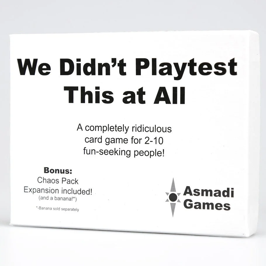 We Didn't Playtest This at All + Chaos Pack - Asmadi Games