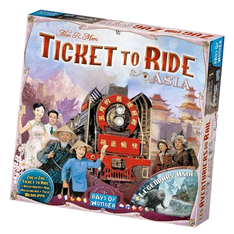 Ticket to Ride: Map Collection Volume 1 - Asia