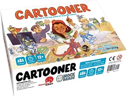 Cartooner: The Fast & Furious Game of Drawing Comics - JAPANIME CO LTD