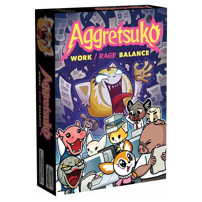 Aggretsuko Work/Rage Balance - Renegade Game Studios