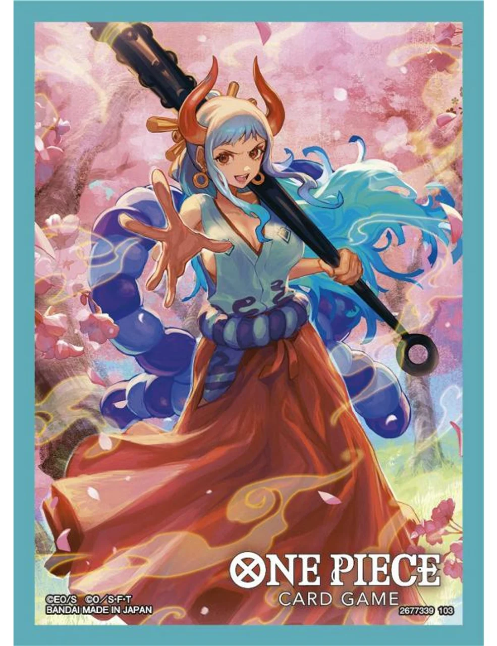 One Piece TCG: Official Sleeves 3: Yamato - Bandai
