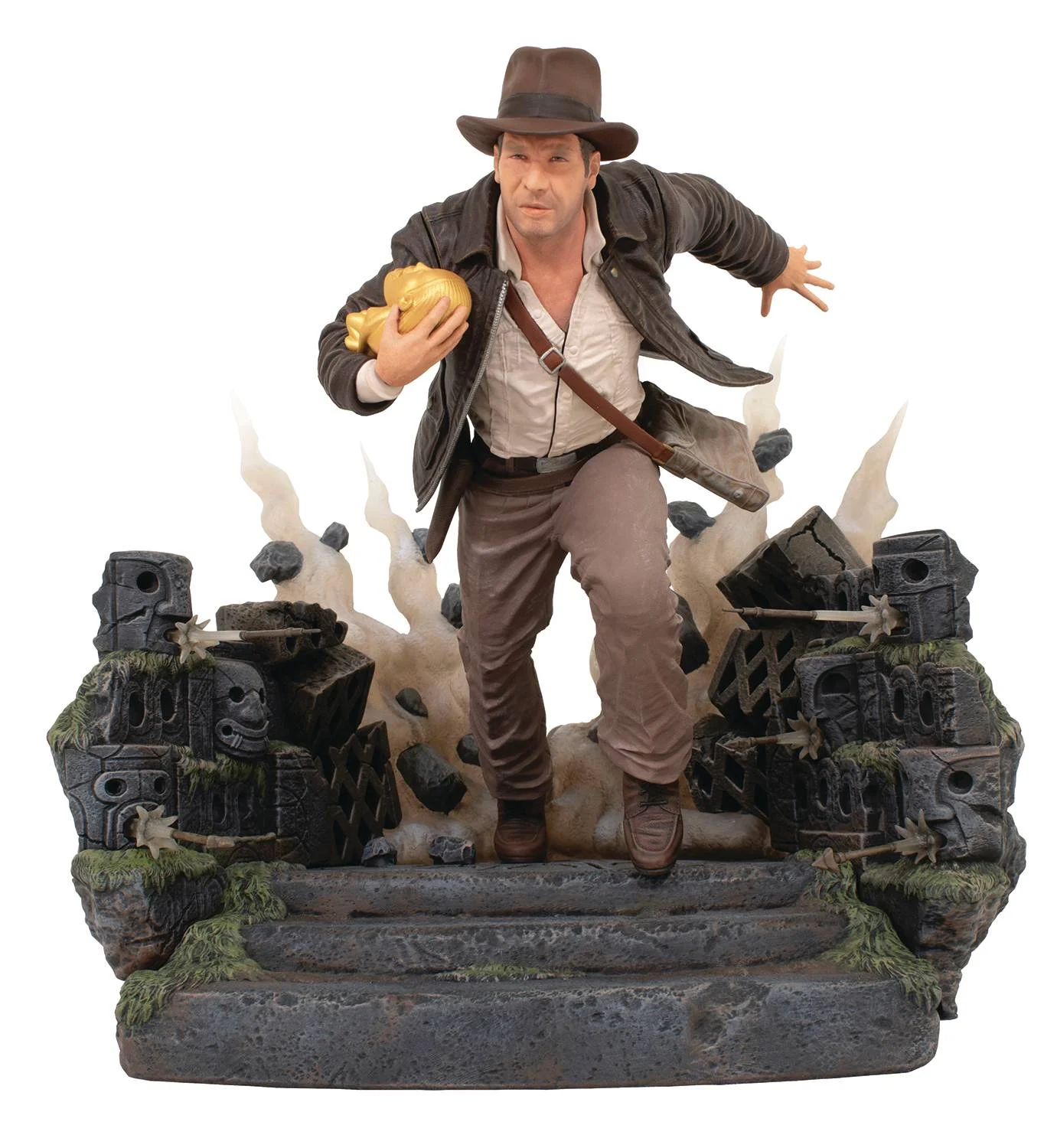 RAIDERS OF THE LOST ARK DLX GALLERY ESCAPE W/IDOL PVC STATUE - Diamond Select Toys LLC