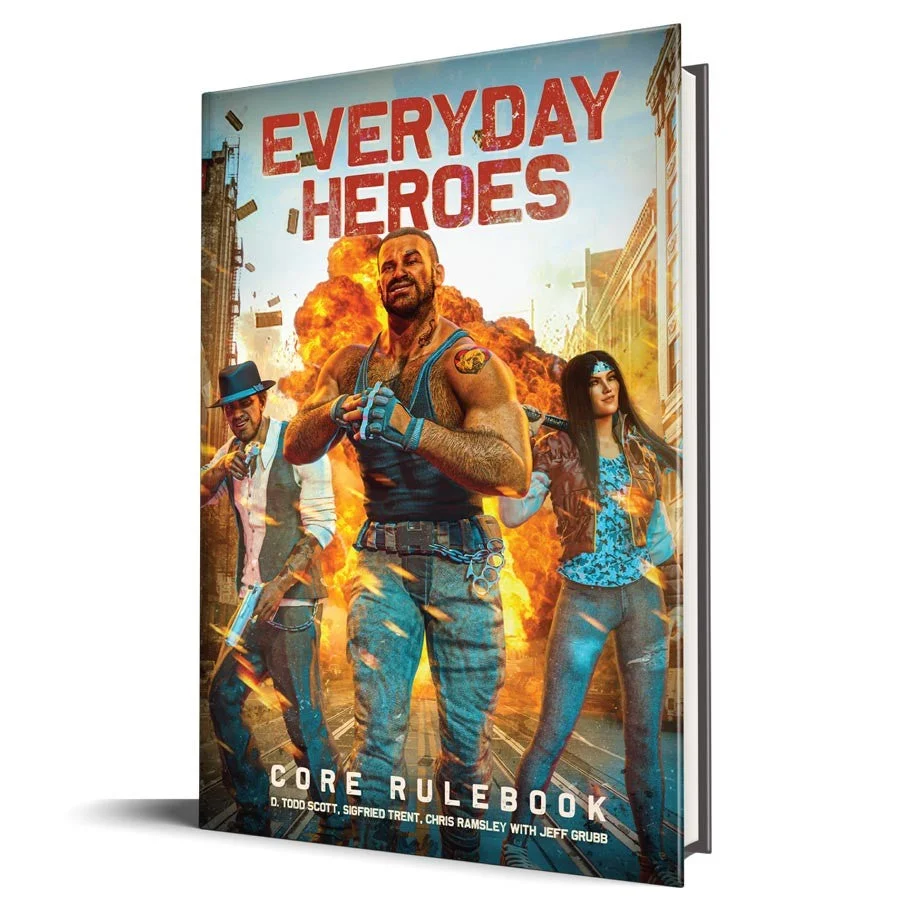 Everyday Heroes RPG: Core Rulebook - Evil Genius Productions