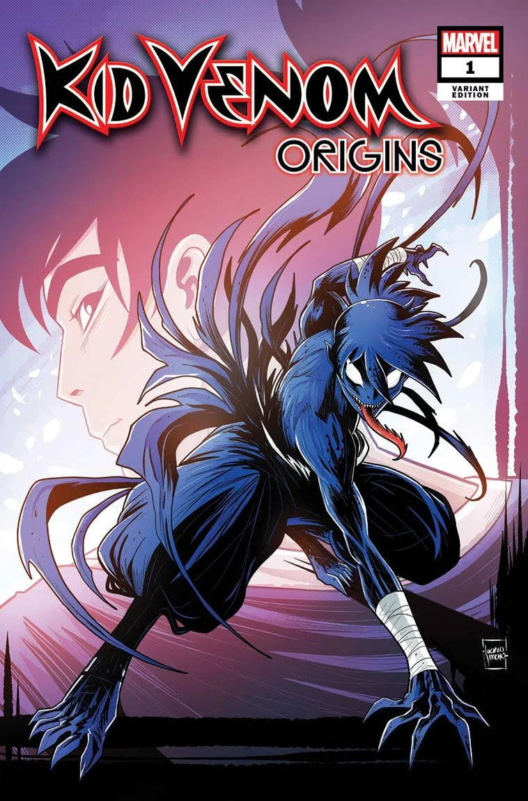 KID VENOM ORIGINS #1 Luciano Vecchio Thank You Variant - MARVEL COMICS