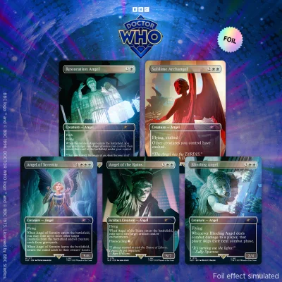 MTG: Secret Lair x Doctor Who: The Weeping Angels Foil Edition - Wizards of the Coast