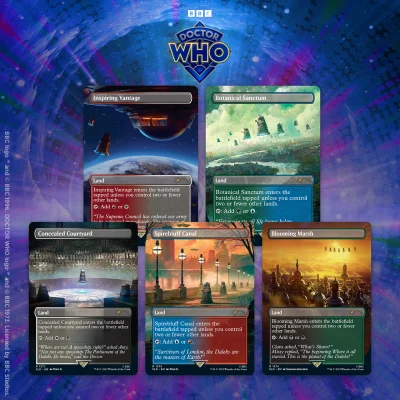 MTG: Secret Lair x Doctor Who: The Dalek Lands - Wizards of the Coast