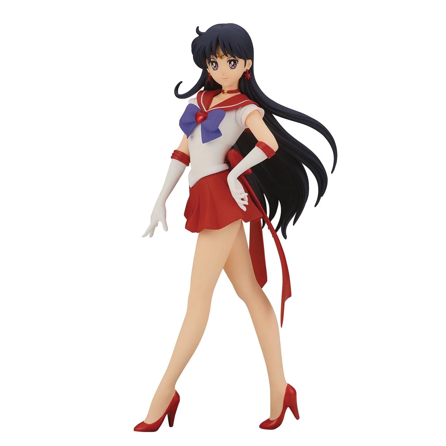 SAILOR MOON MOVIE GLITTER & GLAMOURS SUPER SAILOR MARS FIG A - Banpresto