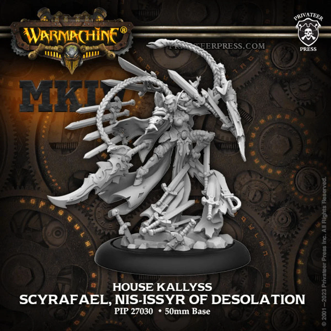 Warmachine MKIV (PIP 27030): Dusk House Kallyss - Scyrafael, Nis-Issyr of Desolation