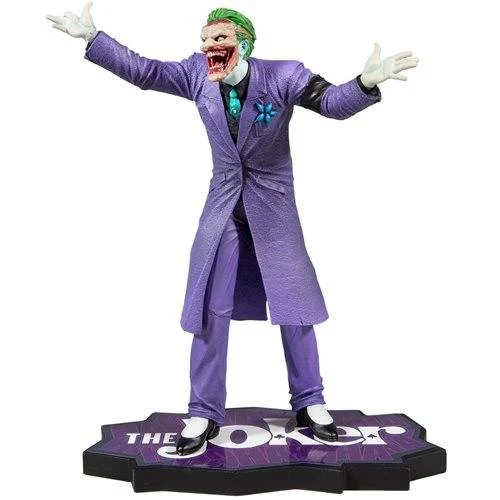 DC JOKER PURPLE CRAZE BY GREG CAPULLO STATUE - TMP TOYS / MCFARLANE'S TOYS