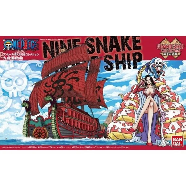 ONE PIECE GRAND SHIP COLL 06 KUJA PIRATES SHIP MODEL KIT - BANDAI HOBBY