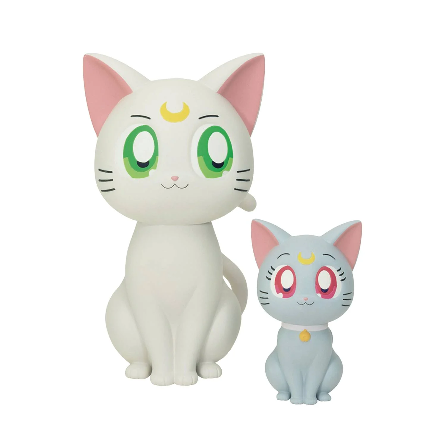 PRETTY GUARD SAILOR MOON COSMOS SOFVIMATES ARTEMIS & DIANA - Banpresto