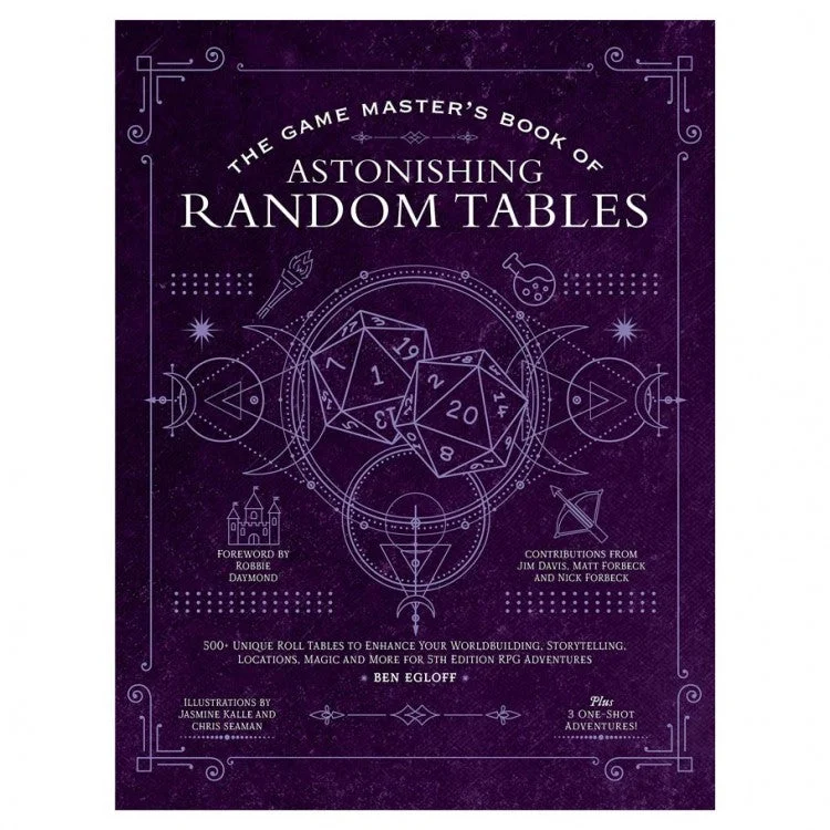 D&D 5E OGL: The Game Master's Book of Random Tables - Media Lab