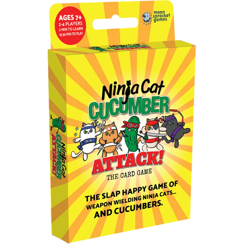 Ninja Cat Cucumber Attack! - Moonsprocket Games
