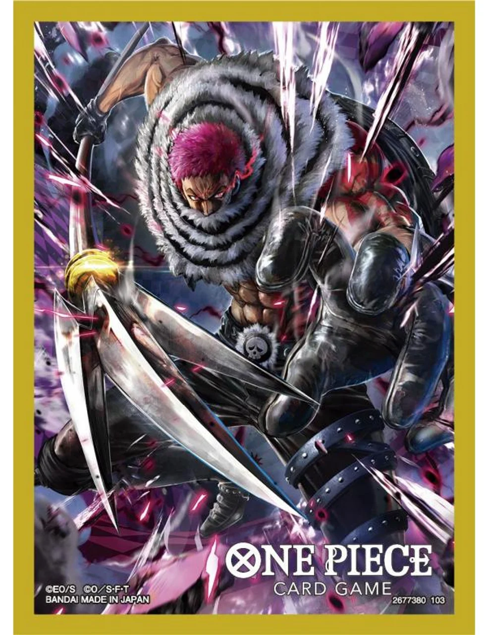 One Piece TCG: Official Sleeves 3: Charlotte Katakuri - Bandai