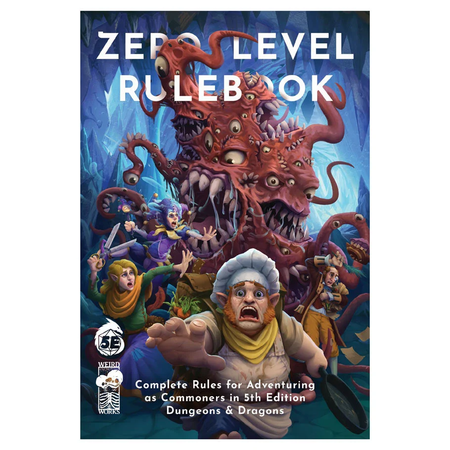 D&D 5E: Zero Level Rulebook for 5E - Goodman Games