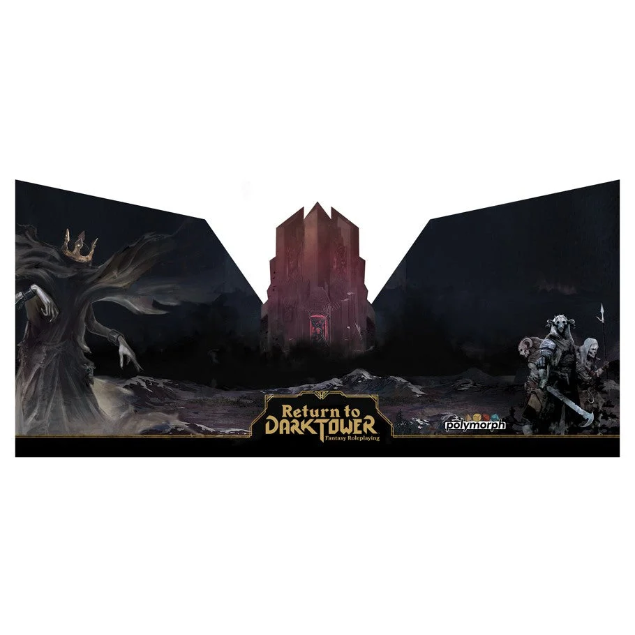 Return to Dark Tower Fantasy Roleplaying - GM Screen (compatible with Mazes)