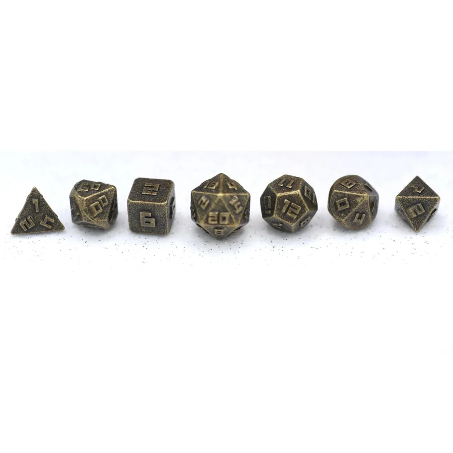 HPG 0222: Solid Metal - 10mm Mini: Ancient Gold (7)
