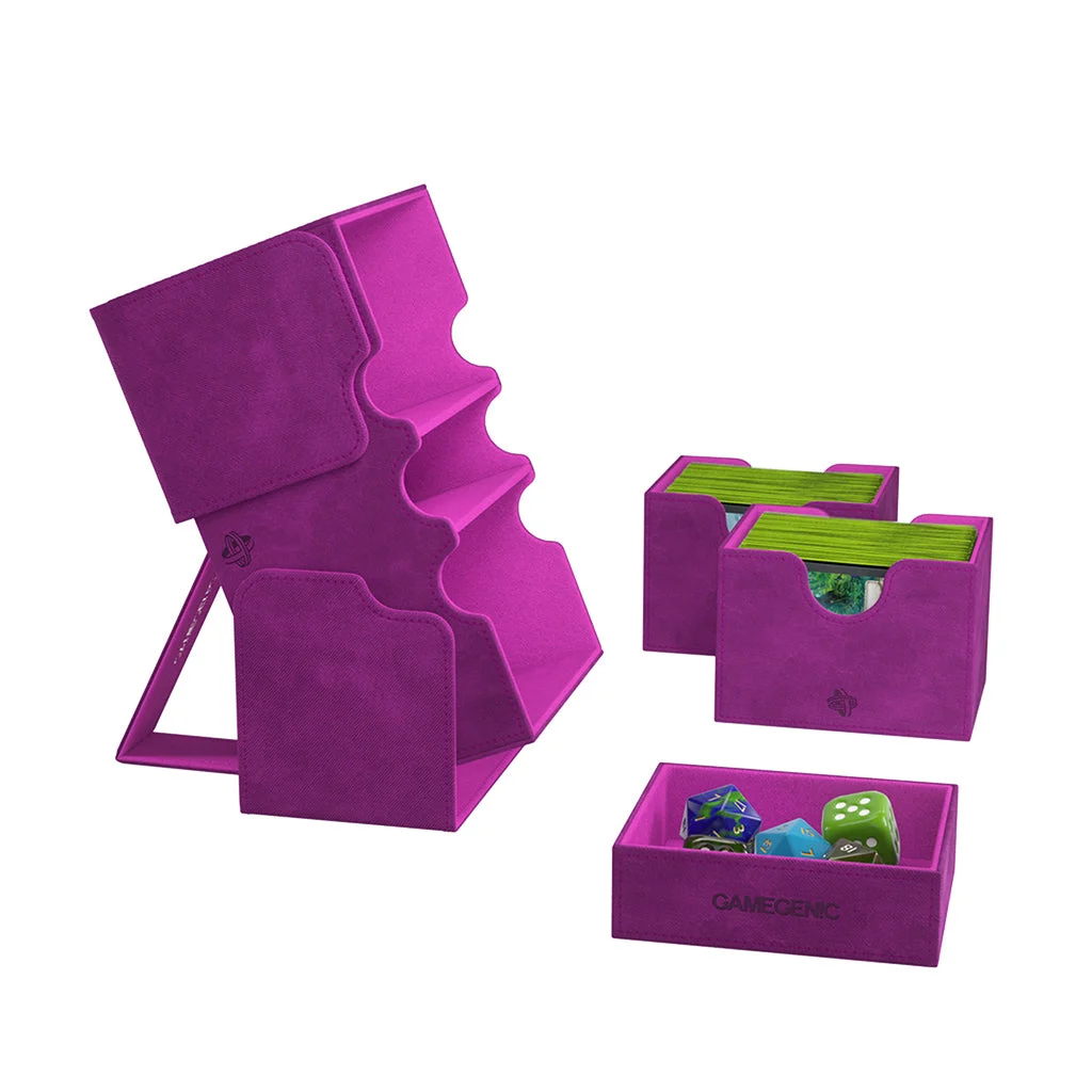 GameGenic: Deck Box - Stronghold 200+ XL Convertible: Purple