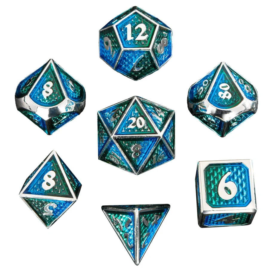 HPG 0208: Solid Metal - Behemoth: Green/Blue with Silver (7)