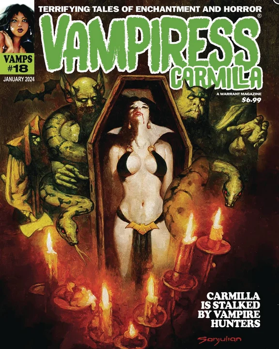 VAMPIRESS CARMILLA MAGAZINE #18 (MR) - WARRANT PUBLISHING COMPANY