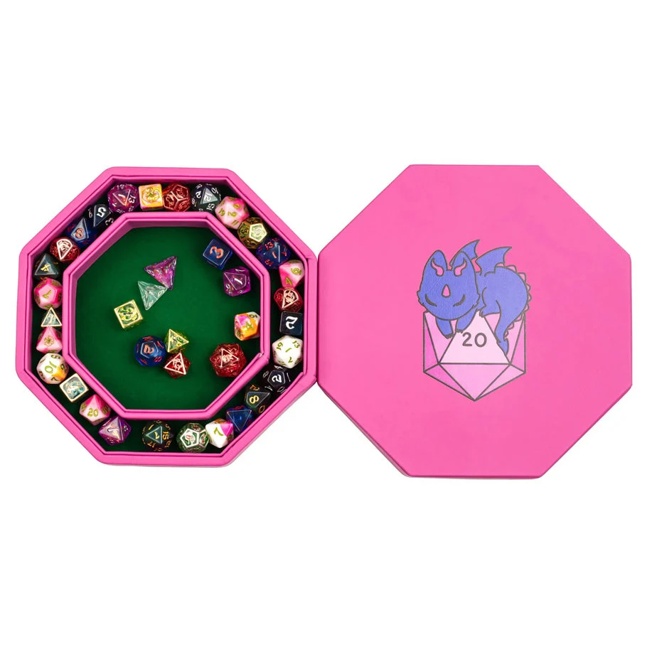 HPG 0245: Hero's Hoard Dice Tray and Keeper - d20 Dragon