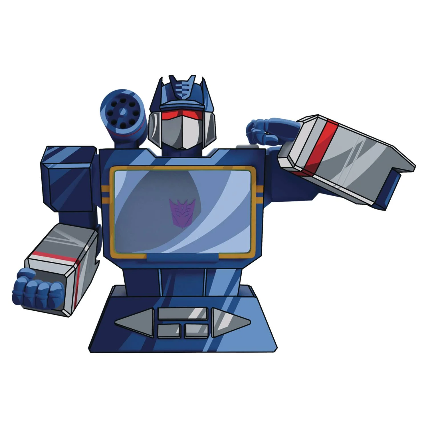 TRANSFORMERS SOUNDWAVE BUST PX RESIN BUSINESS CARD HOLDER - Icon Heroes