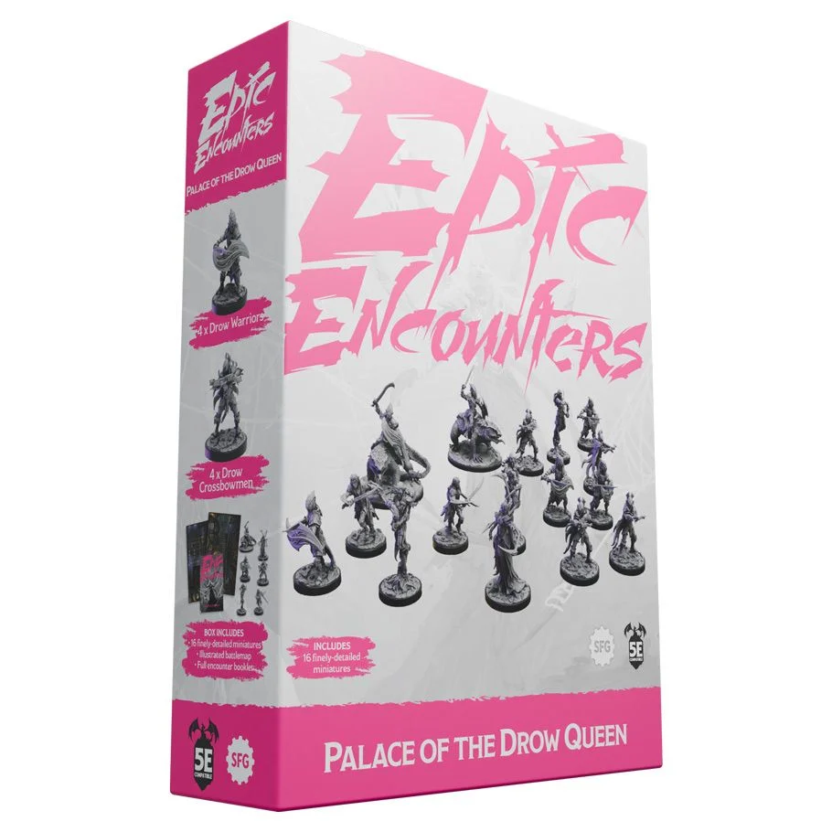 Epic Encounters: 23 Palace of the Drow Queen - Steamforged Games