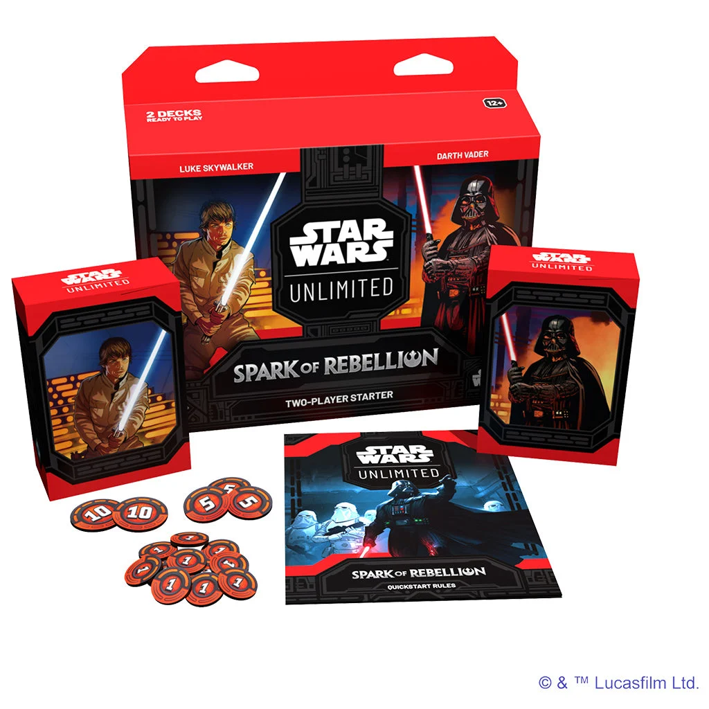 Star Wars TCG: Unlimited - Spark of Rebellion Two-Player Starter