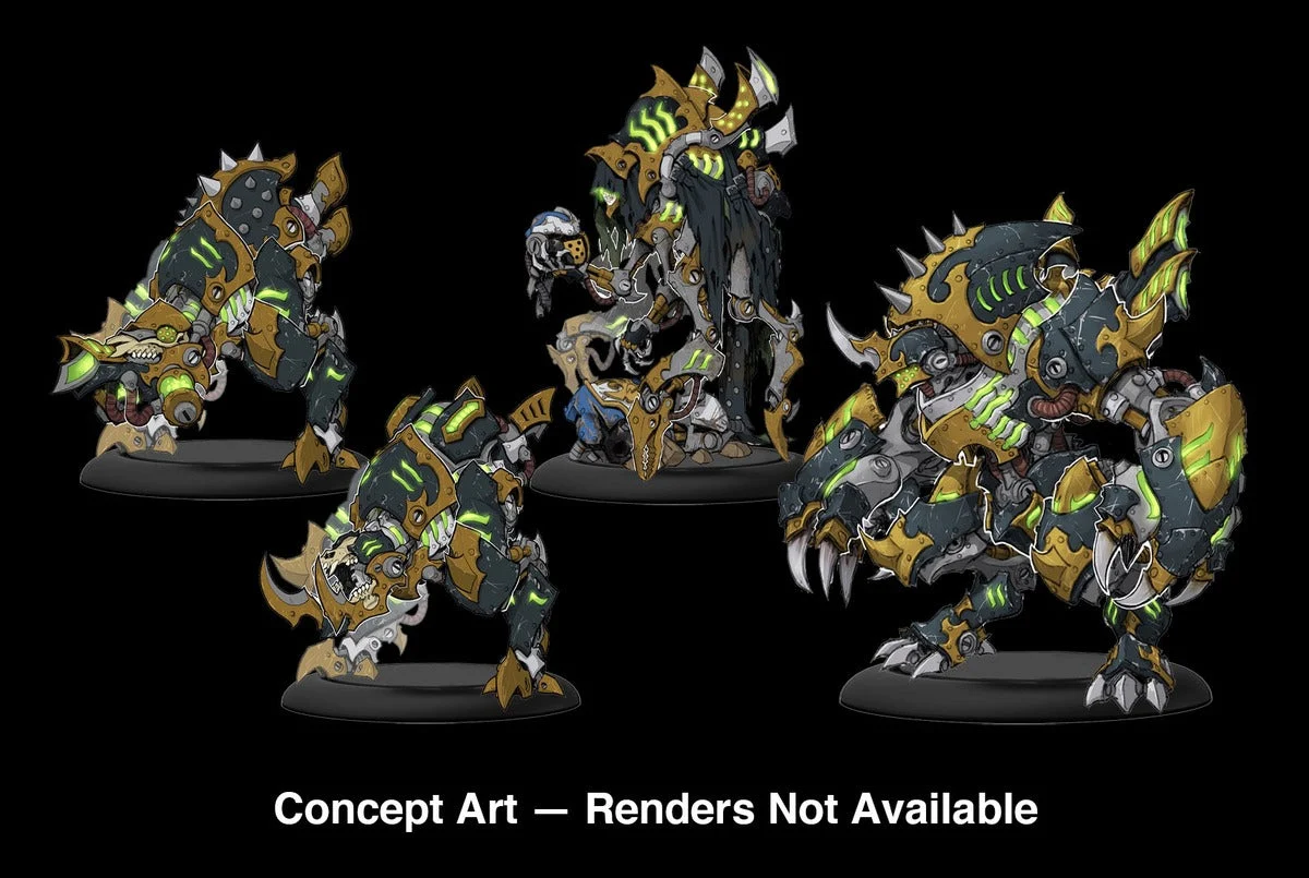 Warmachine MKIV (PIP 23020): Cryx Necrofactorium - Battlegroup