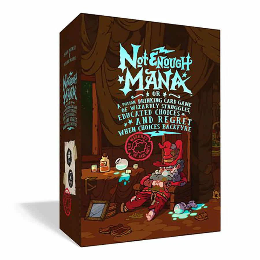 Not Enough Mana or A Potion Drinking Card Game of Wizardly Struggles, Educated Choices, AND REGRET When Choices Backfyre - Superhot Presents