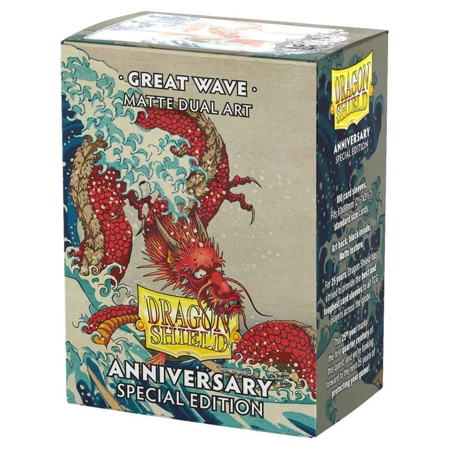 Dragon Shield: Standard - Dual Matte Art: Great Wave 100 Count