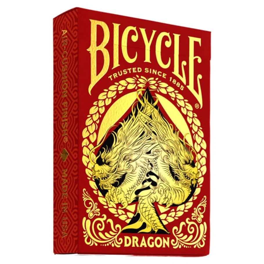 Playing Cards: Bicycle - Dragon Red