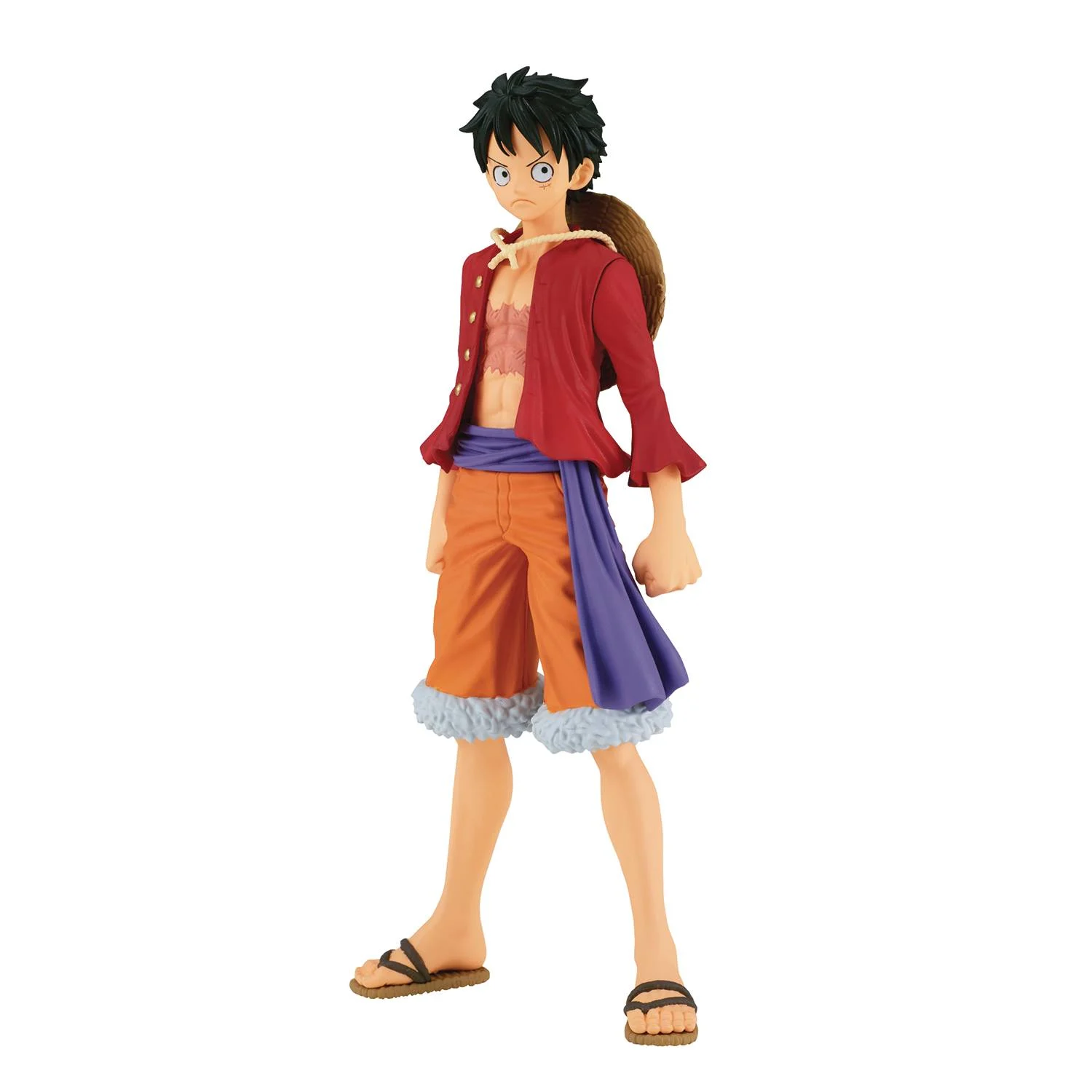 ONE PIECE GRANDLINE MEN WANOKUNI 24 MONKEY D LUFFY FIG - Banpresto