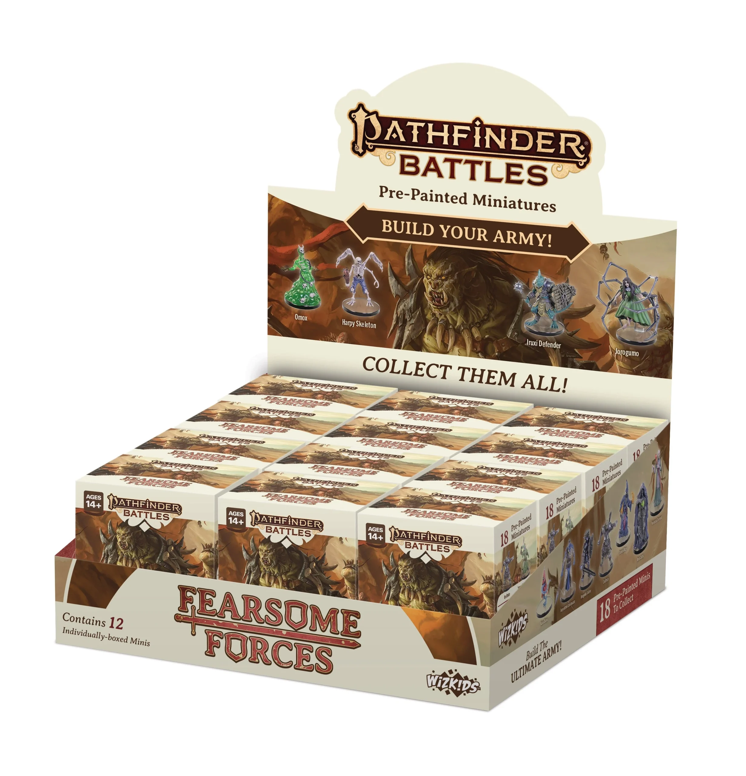 Pathfinder Battles: Set 24: Fearsome Forces - Battle Box (12)