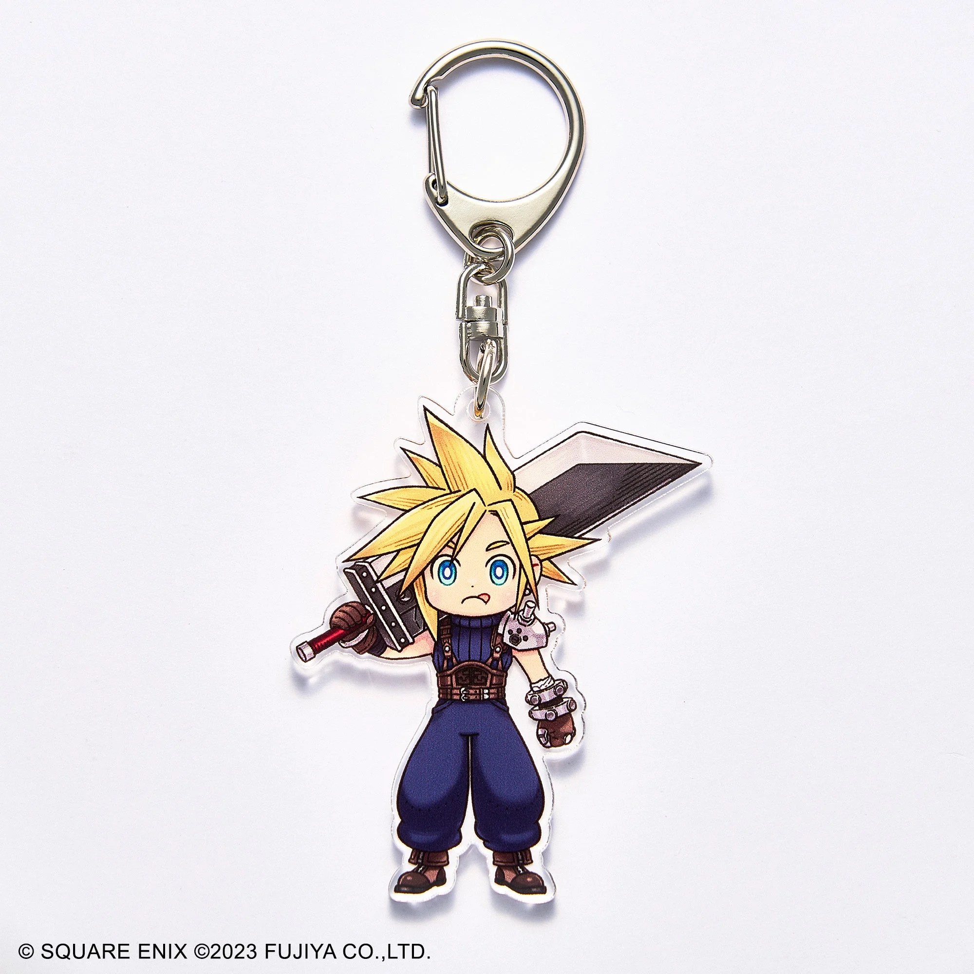 FINAL FANTASY VII EVER CRISIS x Peko & Poko Acrylic Keychain Cloud - SQUARE ENIX