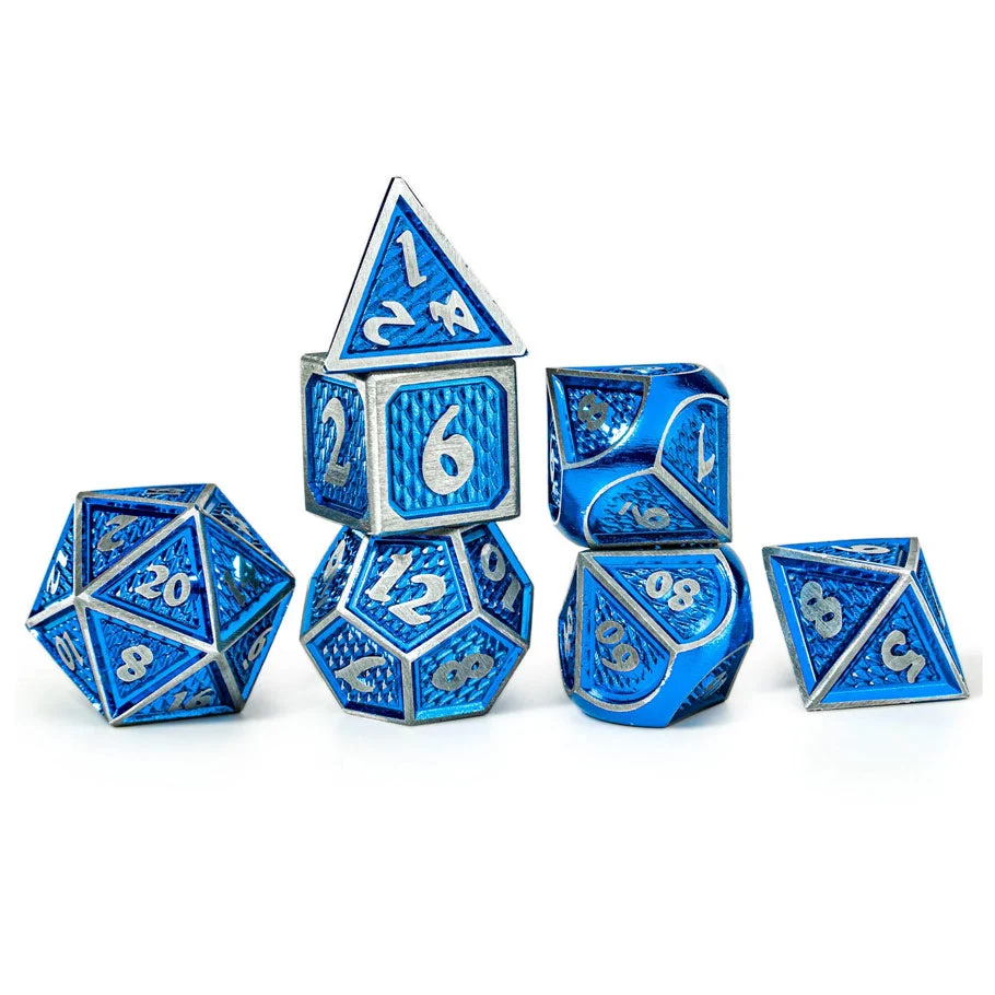 HPG 0206: Solid Metal - Behemoth: Brushed Blue with Silver (7)