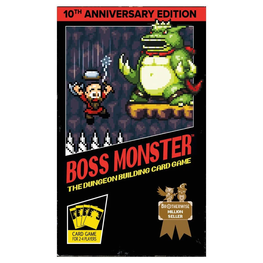 Boss Monster: The Dungeon Building Card Game 10th Anniversary Ed - Brotherwise Games