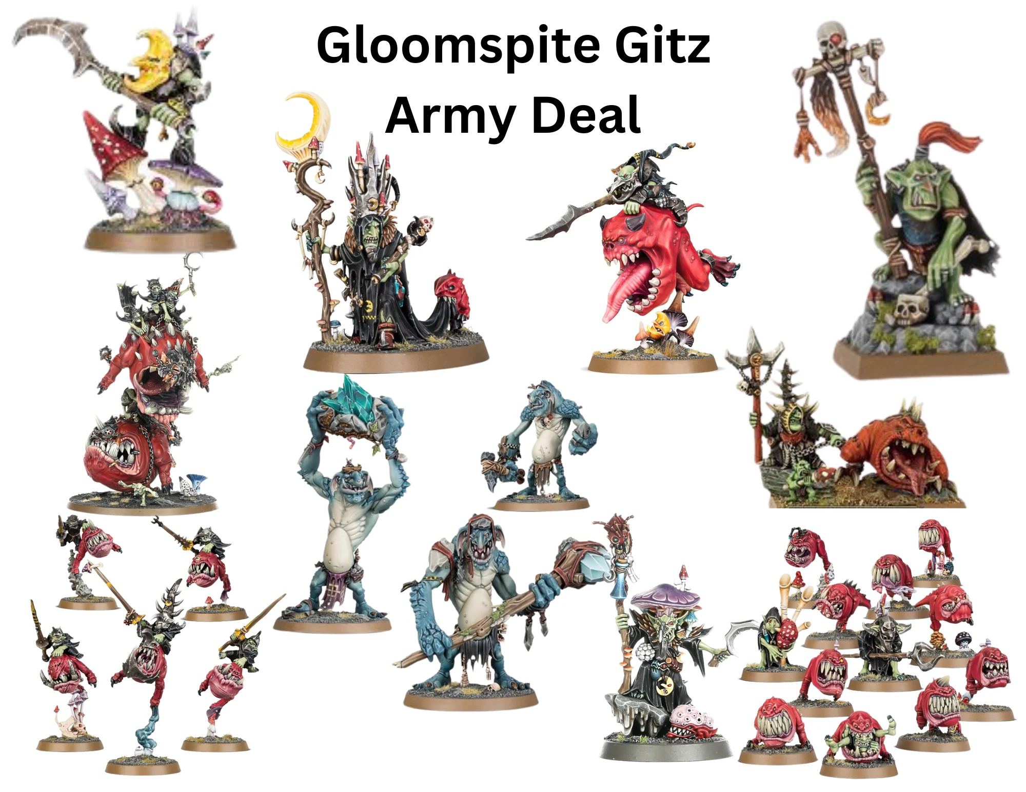 Gloomspite Gitz Army Deal (USED) - Atlantis Games & Comics