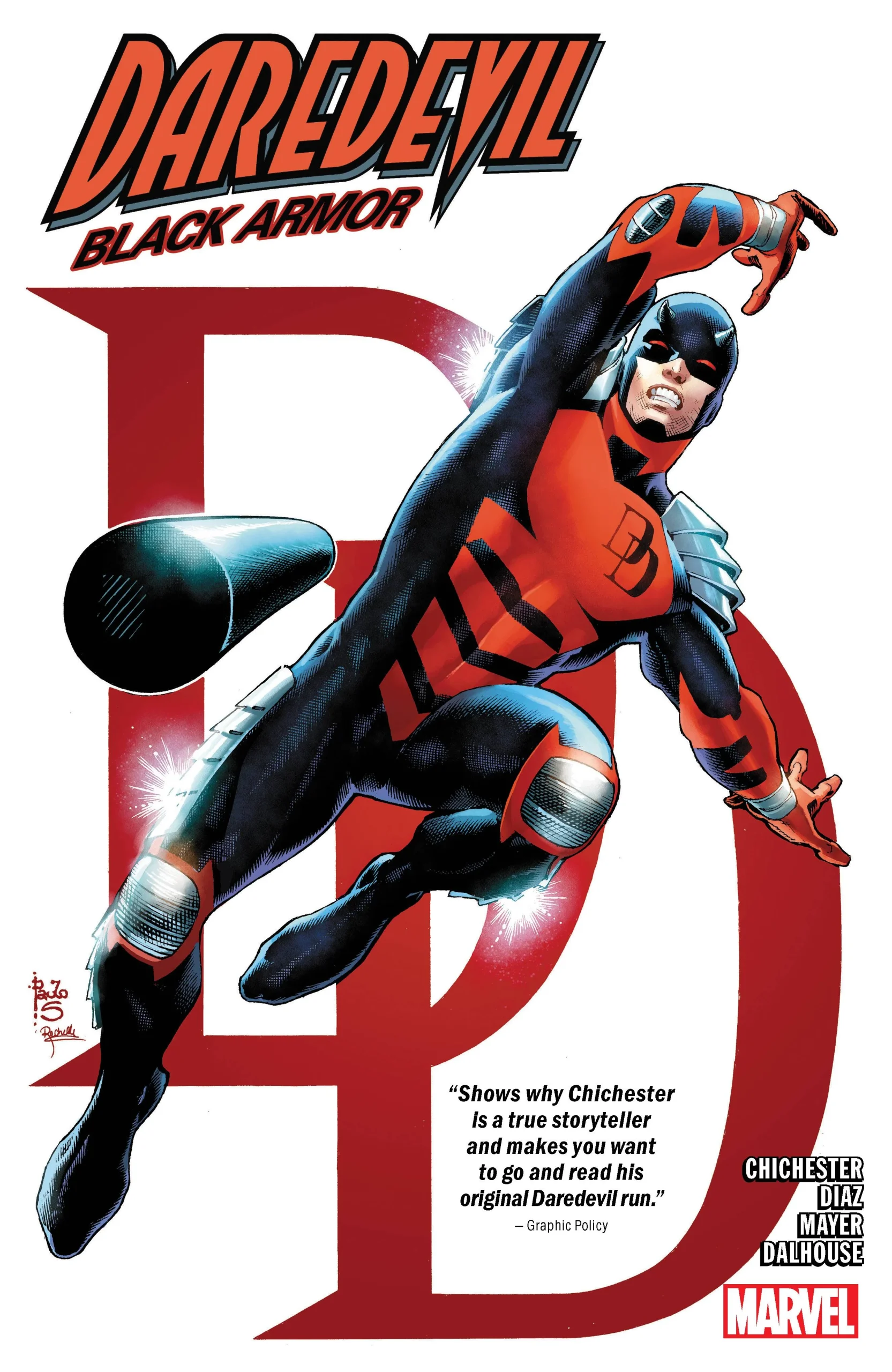 DAREDEVIL BLACK ARMOR TP - Marvel Comics