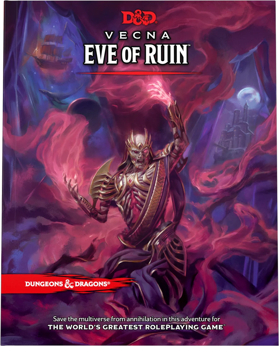 D&D 5E: Adventure 17 - Vecna: Eve of Ruin - For levels 10-20
