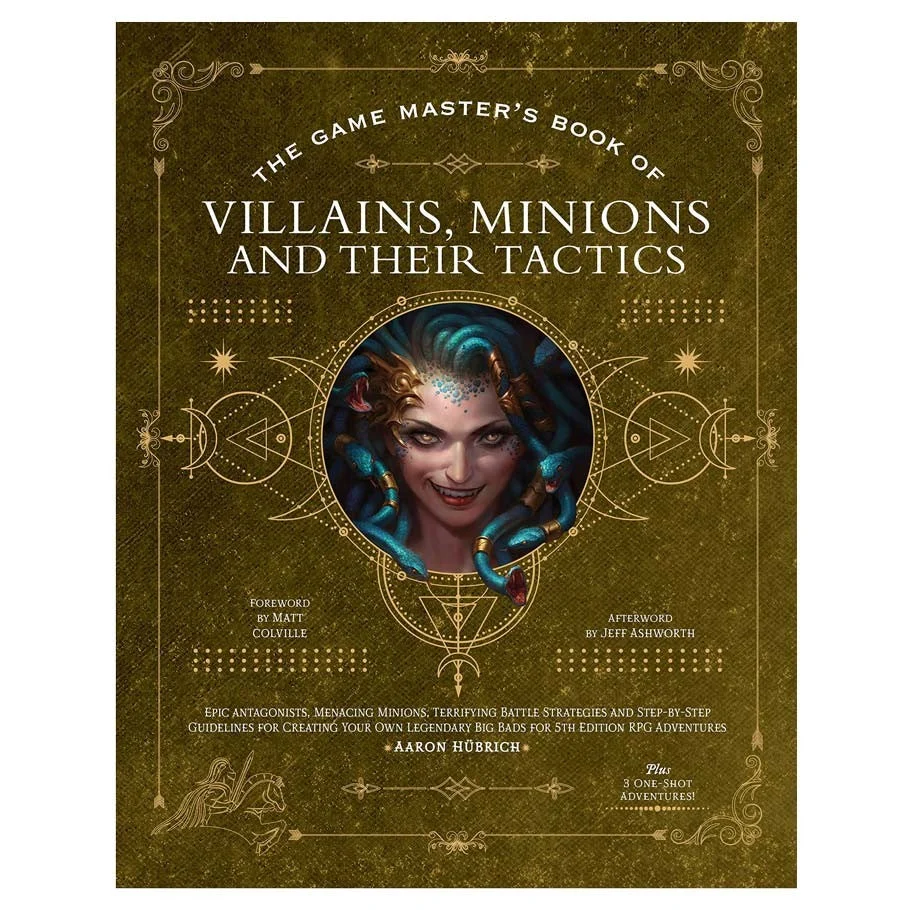 D&D 5E OGL: The Game Master's Book of Villains, Minions and Their Tactics - Media Lab