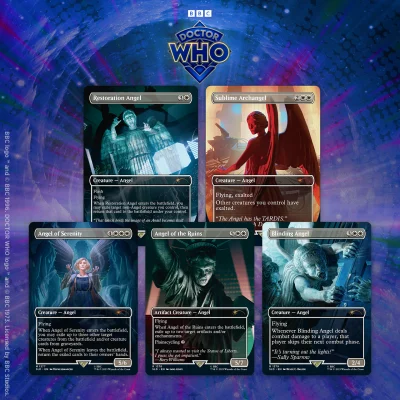 MTG: Secret Lair x Doctor Who: The Weeping Angels - Wizards of the Coast
