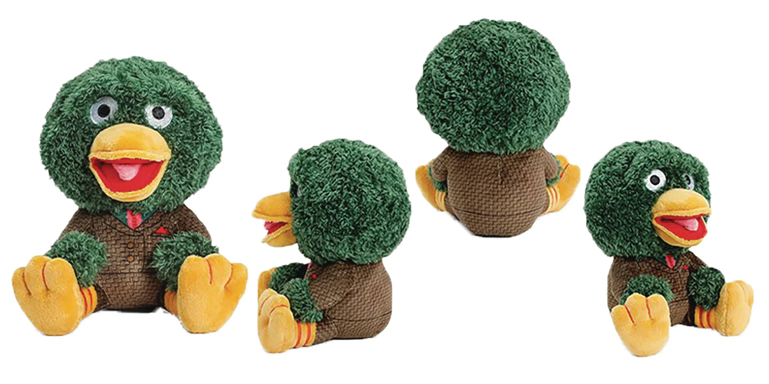 DONT HUG ME IM SCARED GREEN DUCK PHUNNY PLUSH - KID ROBOT