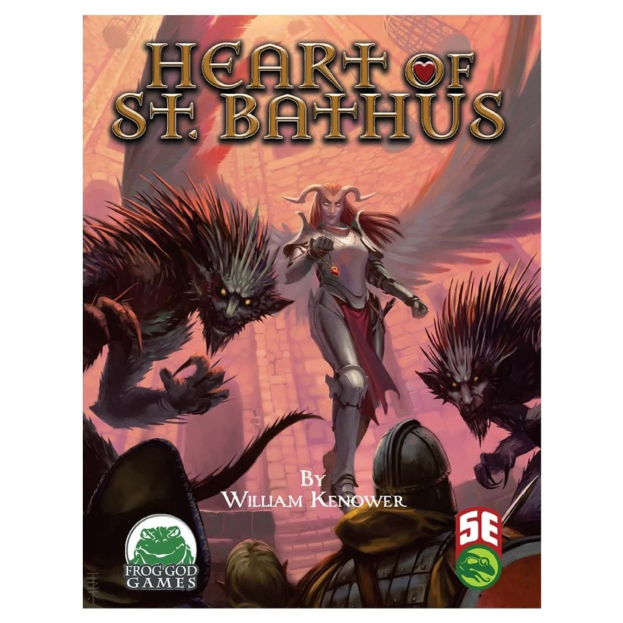 D&D 5E OGL: Heart of St. Bathus - Frog God Games