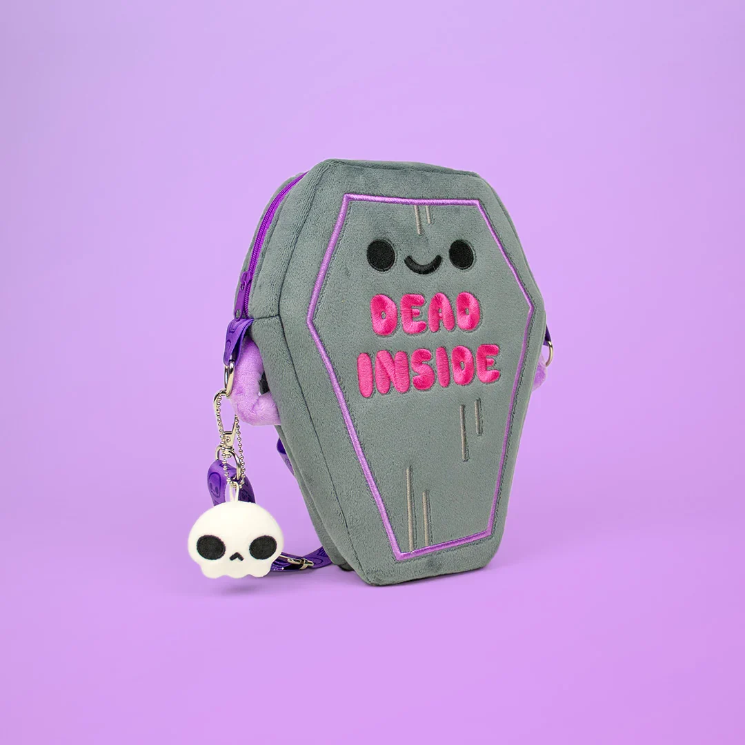 DEAD INSIDE PLUSH PURSE - 100% Soft