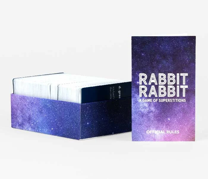Rabbit Rabbit: A Game of Superstions (Signed Box) - Pink Tiger Games