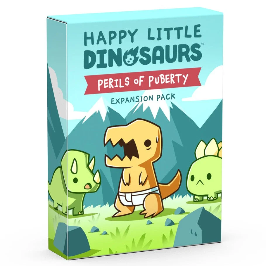 Happy Little Dinosaurs: Perils of Puberty Expansion Pack - Tee Turtle