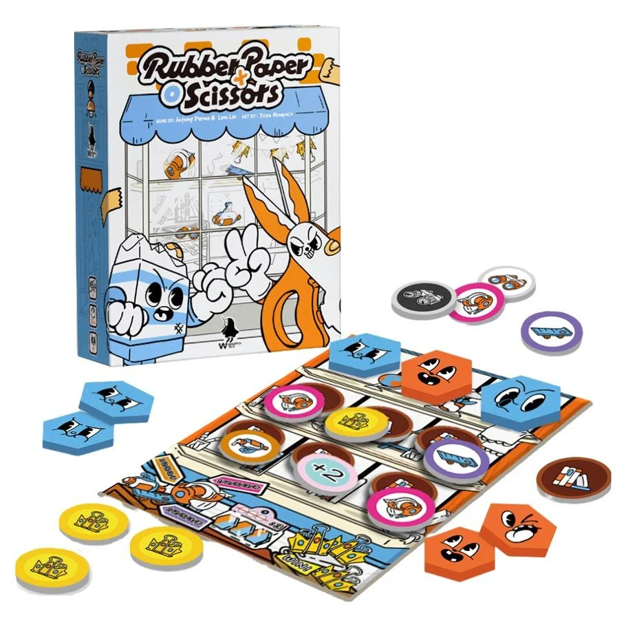 Rubber Paper Scissors - Wonderfl World Board Games
