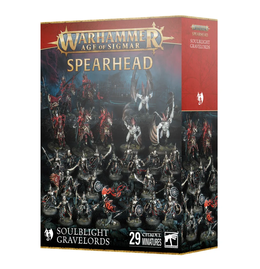 Age of Sigmar: Soulblight Gravelords - Spearhead (29 Miniatures) (OOP)