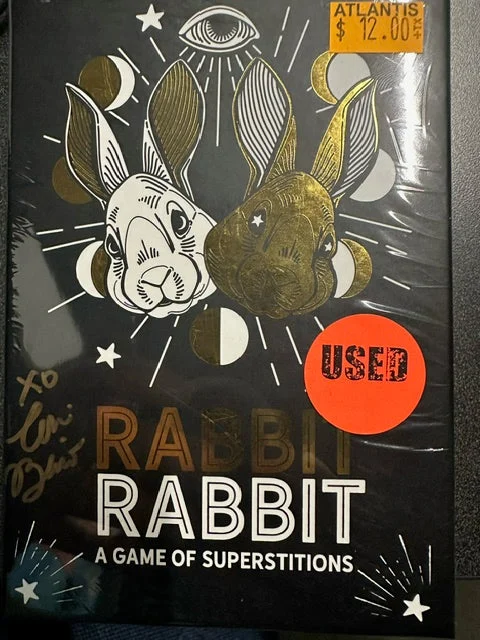 Rabbit Rabbit: A Game of Superstions (Signed Box) (USED) - Pink Tiger Games